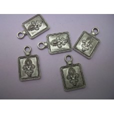 Charm Nickel Antiqued